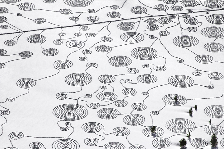 Snow Drawing